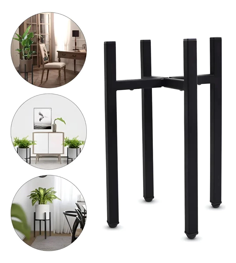 ORGANIZADOR PEDESTAL PARA MACETAS DESMONTABLE DE METAL - 1