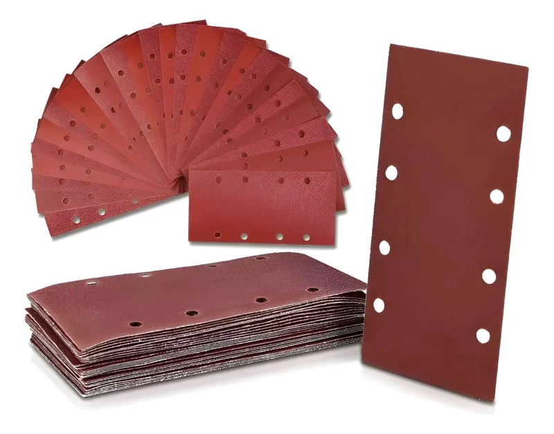 PACK 100 LIJAS RECTANGULARES VELCRO 93X185MM - 1