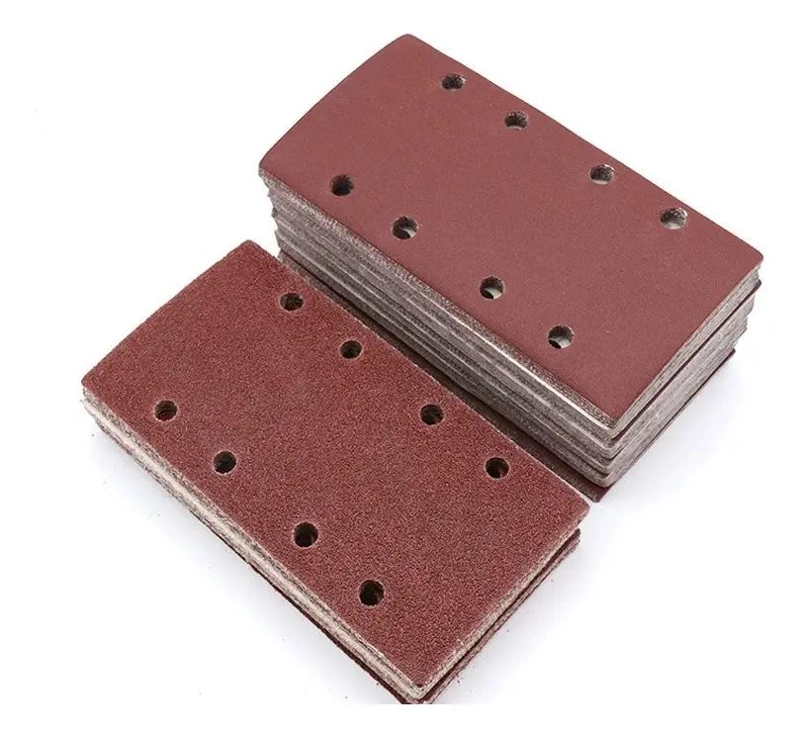 PACK 100 LIJAS RECTANGULARES VELCRO 93X185MM - 5