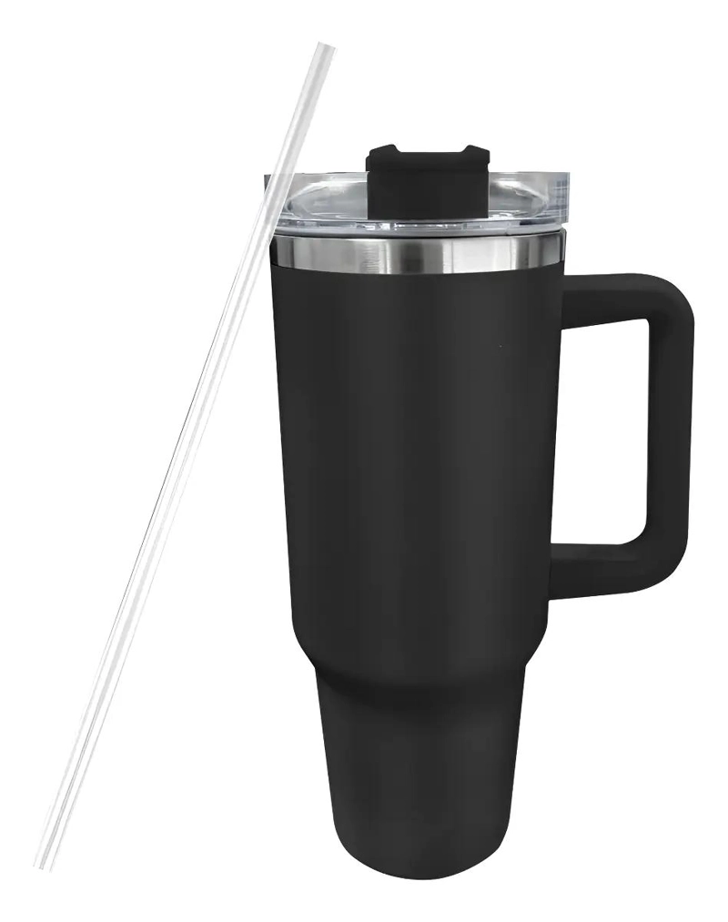 VASO TE RMICO DE ACERO INOXIDABLE 1,2 LITROS CON BOMBILLA - 1