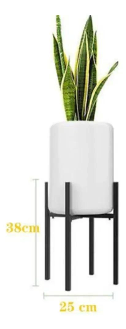 ORGANIZADOR PEDESTAL PARA MACETAS DESMONTABLE DE METAL - 2