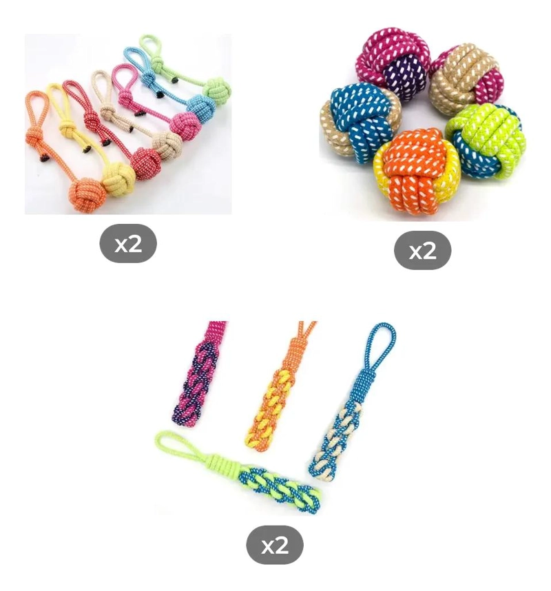 KIT DE JUGUETES PARA PERROS: DIVERSION Y CUIDADO EN UN SOLO PAQUETE - 1