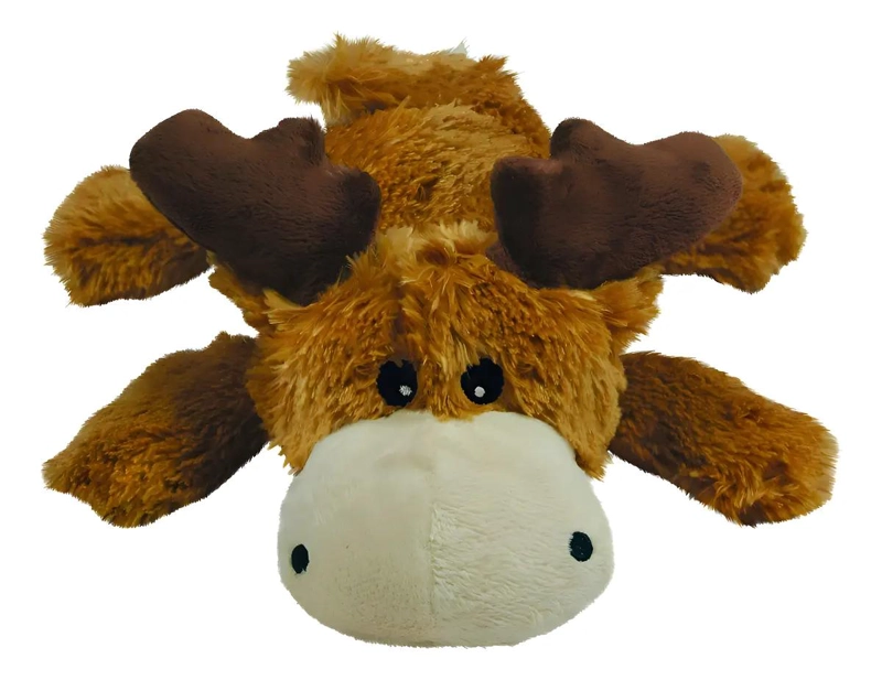 PELUCHE ALCE SUAVE PARA PERROS CON SONIDO INCORPORADO - 1