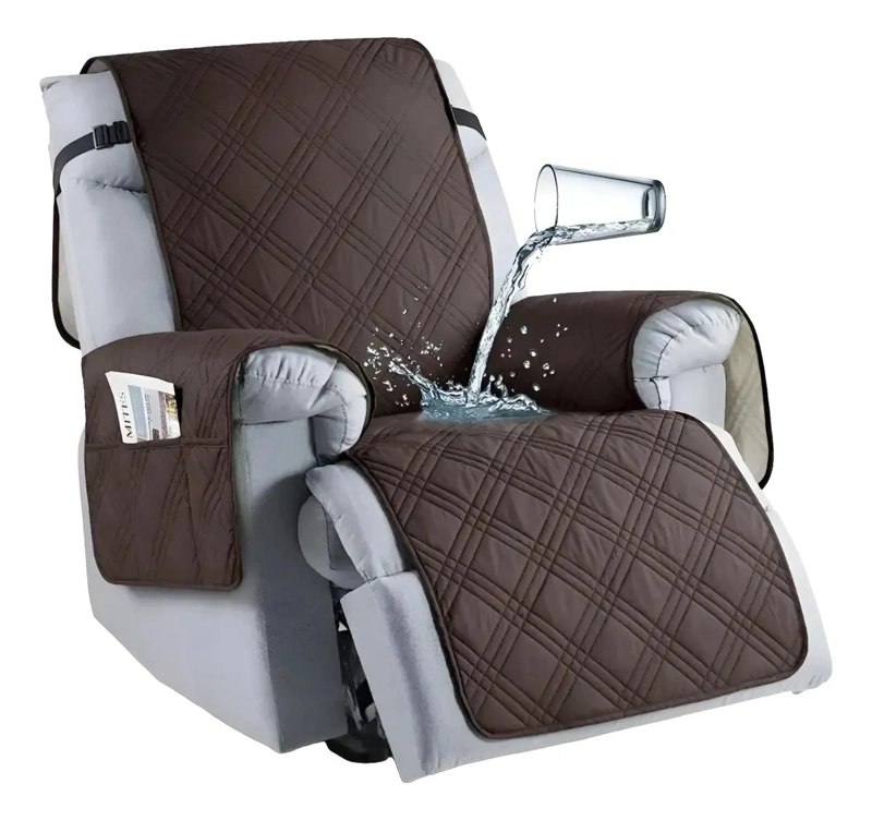 FUNDA IMPERMEABLE PARA SOFA ACOLCHADA 60X55 CM - 1