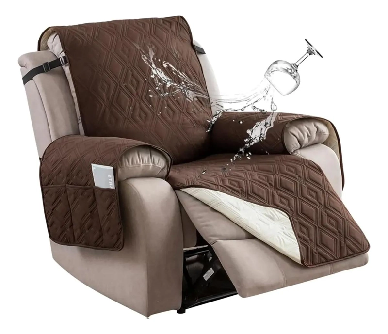 FUNDA IMPERMEABLE PARA SOFA ACOLCHADA 60X55 CM - 2
