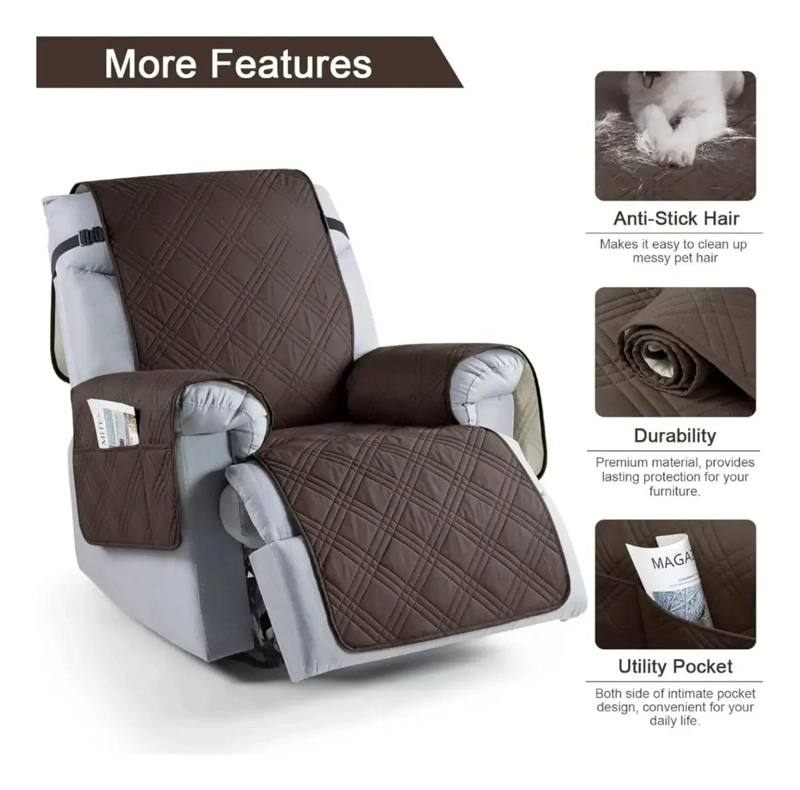 FUNDA IMPERMEABLE PARA SOFA ACOLCHADA 60X55 CM - 3