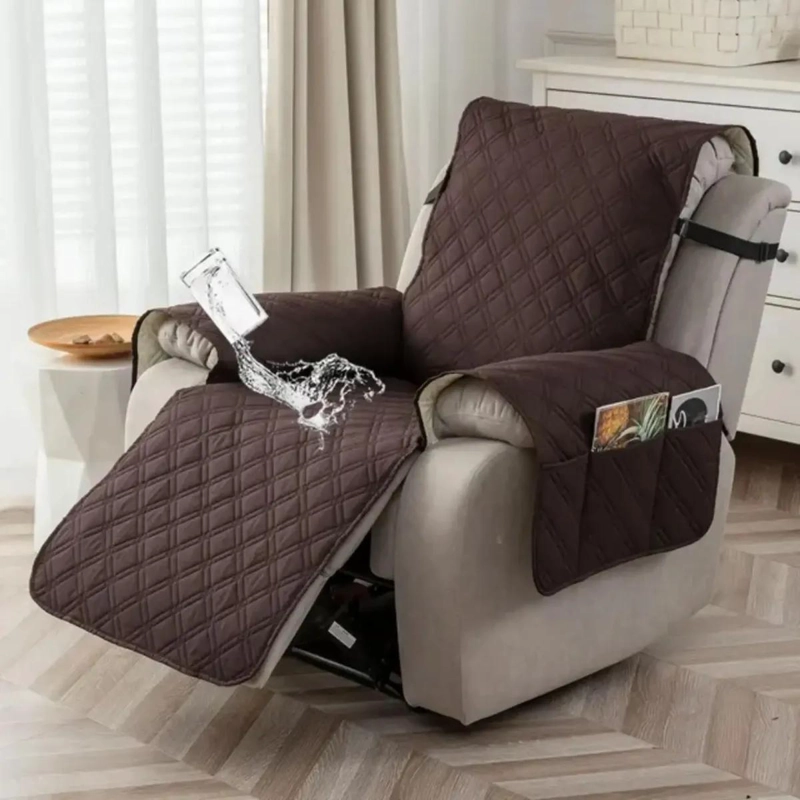 FUNDA IMPERMEABLE PARA SOFA ACOLCHADA 60X55 CM - 4