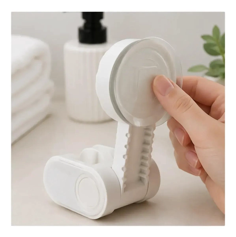 SOPORTE ADHESIVO AJUSTABLE PARA DUCHA DE MANO UNIVERSAL - 2