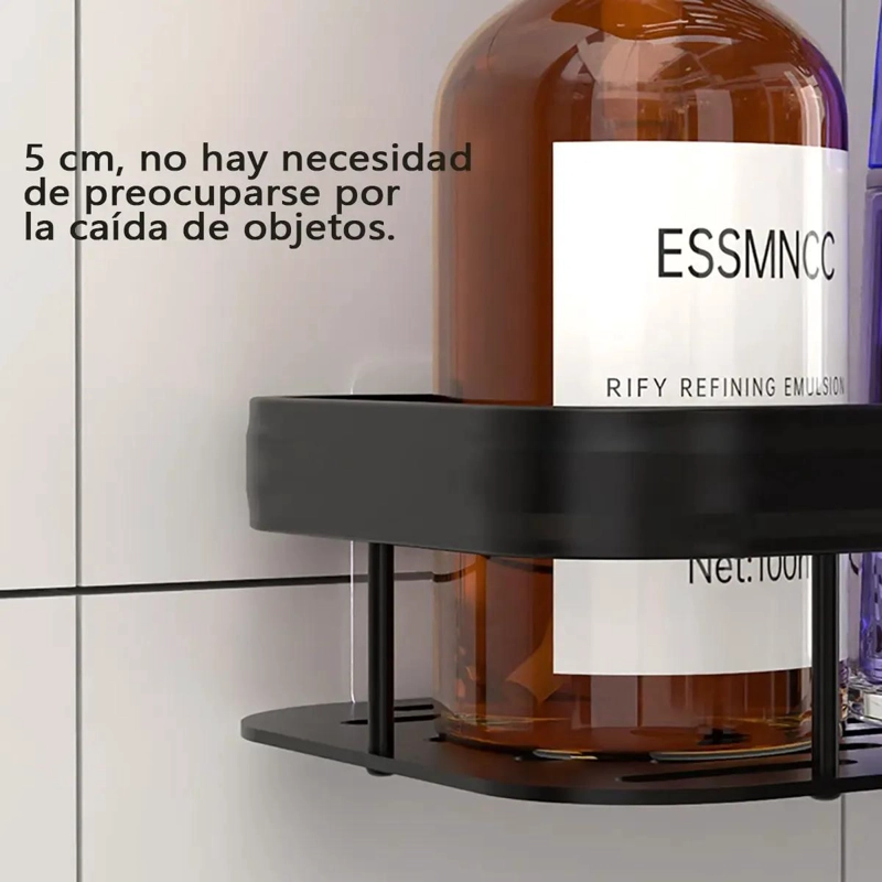 ORGANIZADOR DE DUCHA ADHESIVO PARA BAÑO SET DE 2 REPISAS - 8