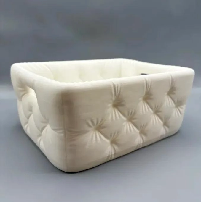 CESTA ORGANIZADORA ACOLCHADA MODERNA PARA BAÑO CON ESTILO ELEGANTE - 3
