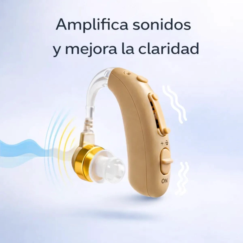 AUDIFONO AMPLIFICADOR AUDITIVO RECARGABLE CON REDUCCION DE RUIDO - 3