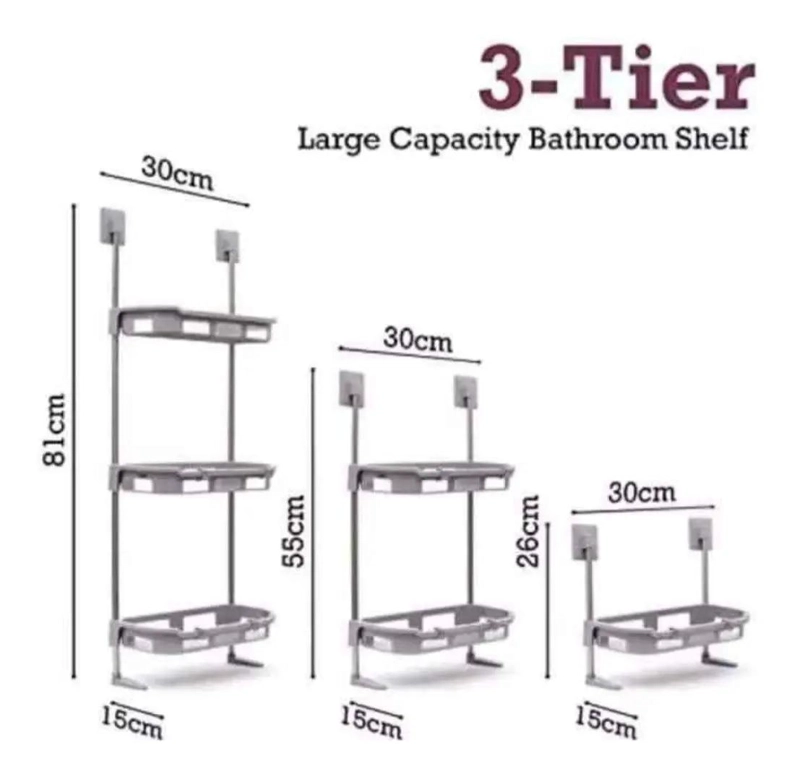 ORGANIZADOR COLGANTE MULTIFUNCIONAL PARA BAÑO Y COCINA - 4