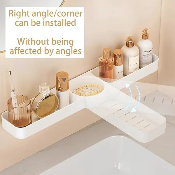 ORGANIZADOR DE DUCHA SIN PERFORACION PARA BAÑO - 2