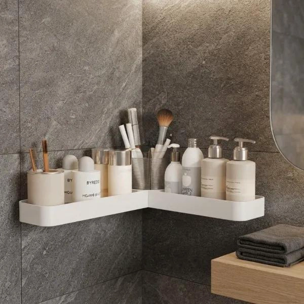 ORGANIZADOR DE DUCHA SIN PERFORACION PARA BAÑO - 5
