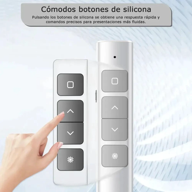 PUNTERO LASER INALAMBRICO PARA PRESENTACIONES CON RECEPTOR USB - 5