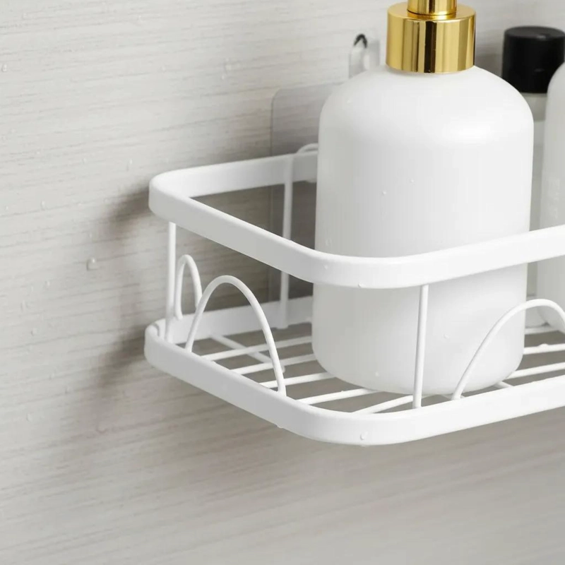 ORGANIZADOR ESQUINERO METALICO ANTICORROSION PARA DUCHA 5 PIEZAS - 10