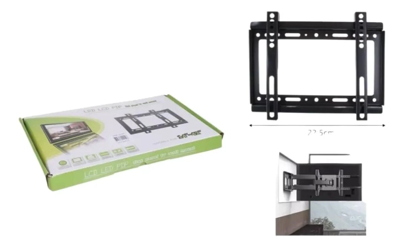 SOPORTE DE PARED PARA TV DE 14 A 42 PULGADAS - 2