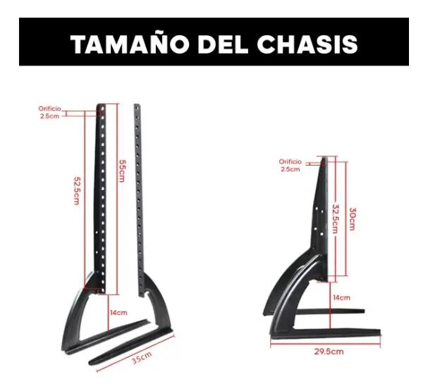 PATAS PARA TV SOPORTES PARA PANTALLAS DE HASTA 75 PULGADAS - 3