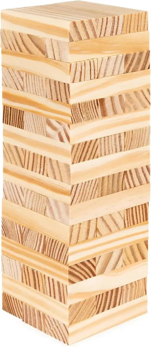 JUEGO DE MESA TORRE DE EQUILIBRIO DIDACTICO EN MADERA PARA NIÑOS - 3