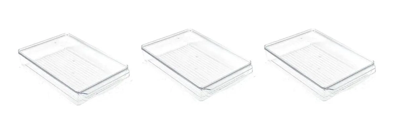 PACK DE 3 ORGANIZADORES PARA REFRIGERADOR DE FRUTAS Y VERDURAS - 1