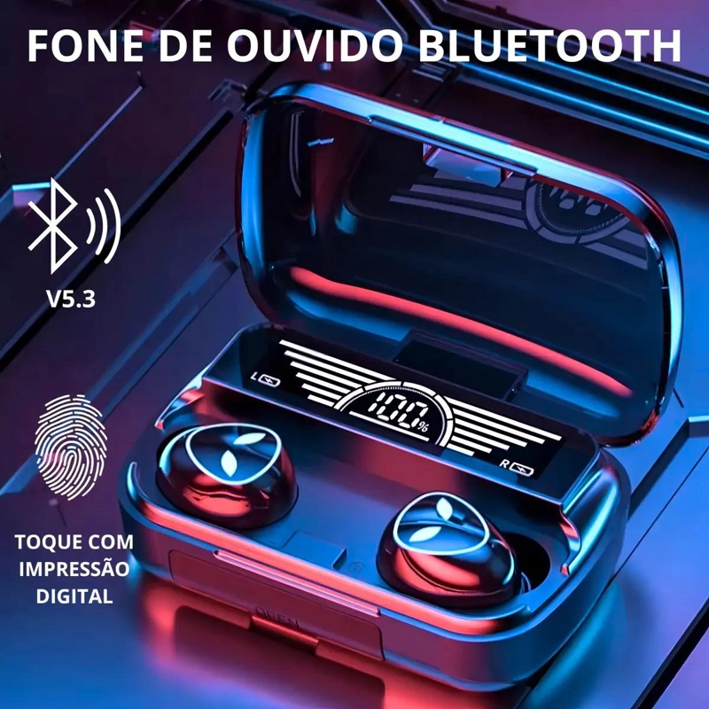 AUDIFONOS IN-EAR BLUETOOTH 5.3 GAMER CON MICROFONO TWS - 10