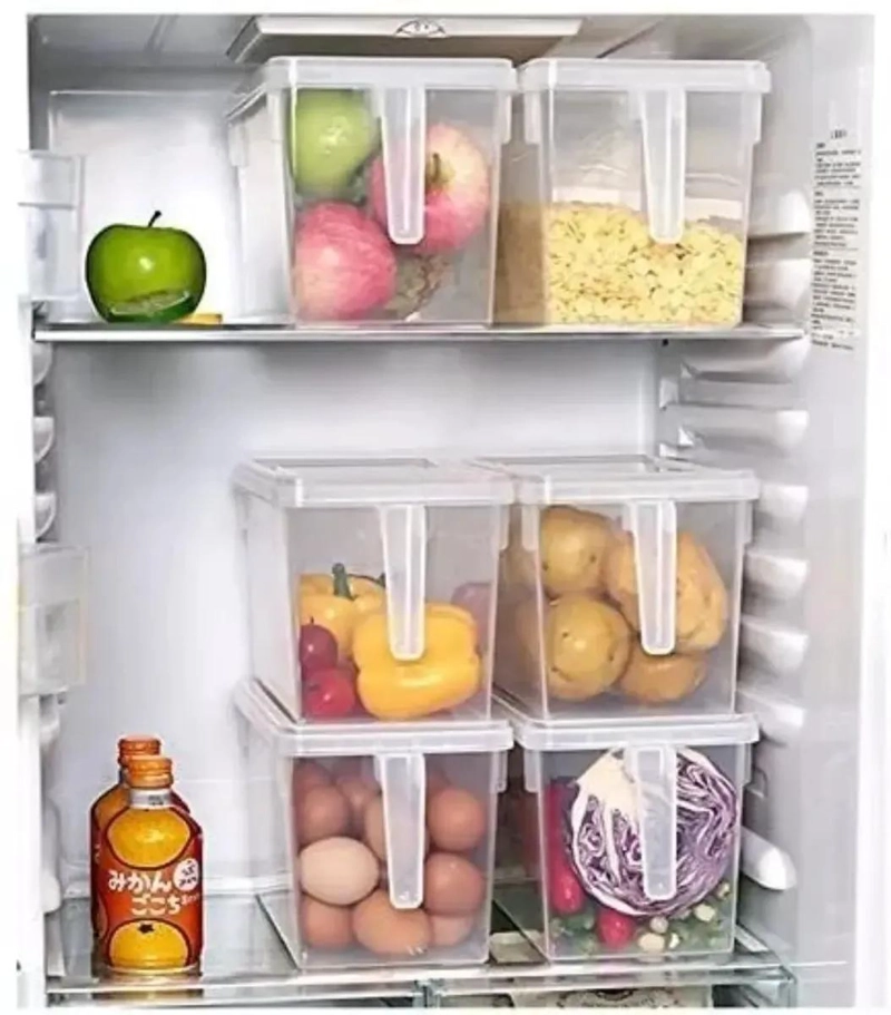 CAJA ORGANIZADORA PARA REFRIGERADOR Y COCINA DE GRAN CAPACIDAD - 2