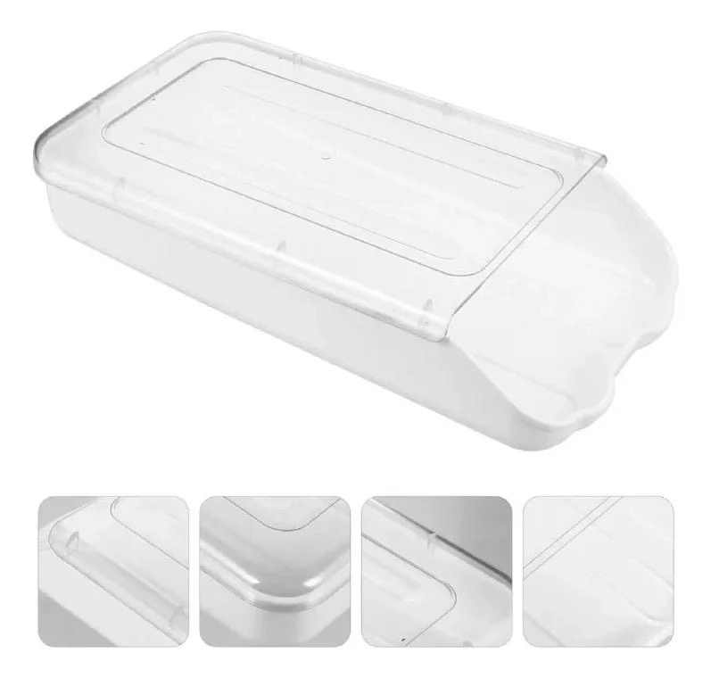 ORGANIZADOR DE HUEVOS PLASTICO PARA 14 HUEVOS EN REFRIGERADOR - 2