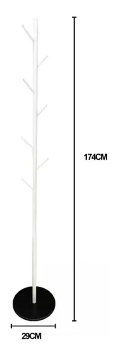 COLGADOR DE METAL PARA ROPA Y ACCESORIOS EN COLOR BLANCO - 2