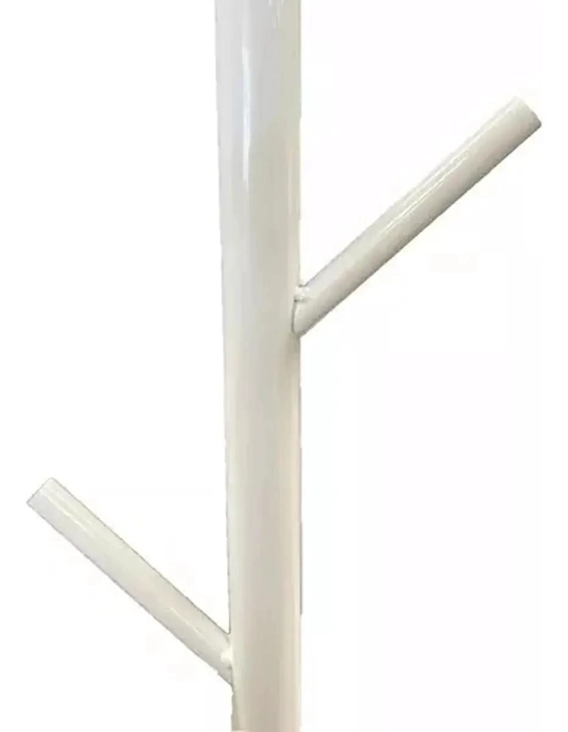 COLGADOR DE METAL PARA ROPA Y ACCESORIOS EN COLOR BLANCO - 3