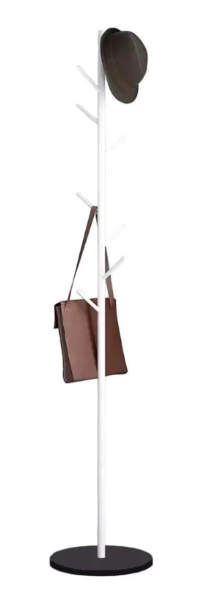 COLGADOR DE METAL PARA ROPA Y ACCESORIOS EN COLOR BLANCO - 5