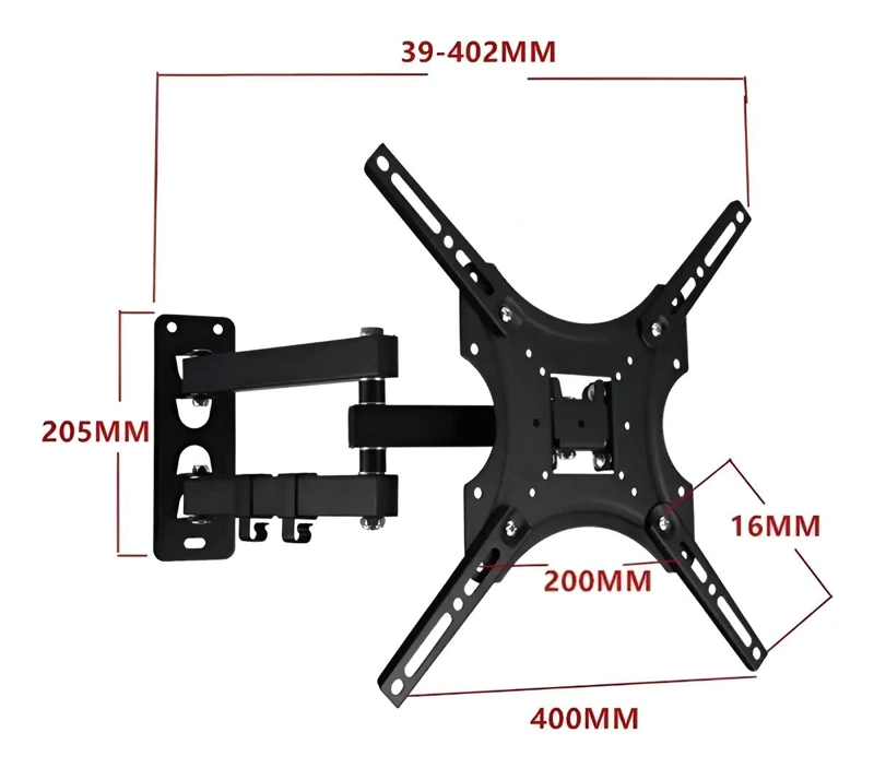 SOPORTE DE PARED INCLINABLE PARA TELEVISORES DE 32 A 55 PULGADAS - 6