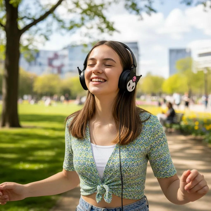 AUDIFONOS INALAMBRICOS AJUSTABLES PARA NIÑOS CON MICROFONO - 5