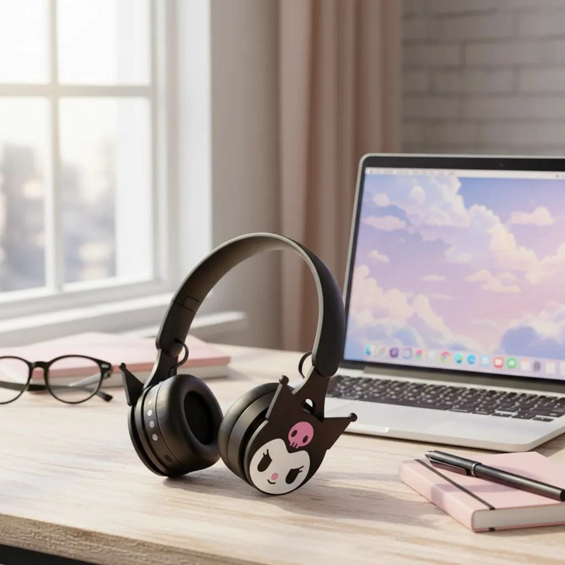 AUDIFONOS INALAMBRICOS AJUSTABLES PARA NIÑOS CON MICROFONO - 6