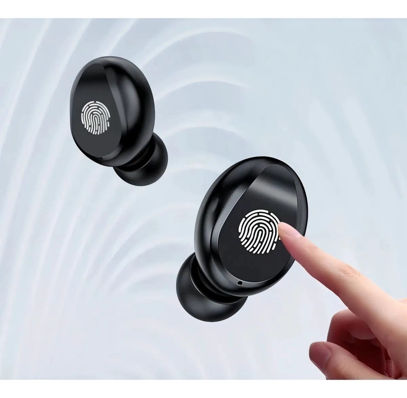 AUDIFONOS IN-EAR INALAMBRICOS BLUETOOTH CON MICROFONO Y LED - 3