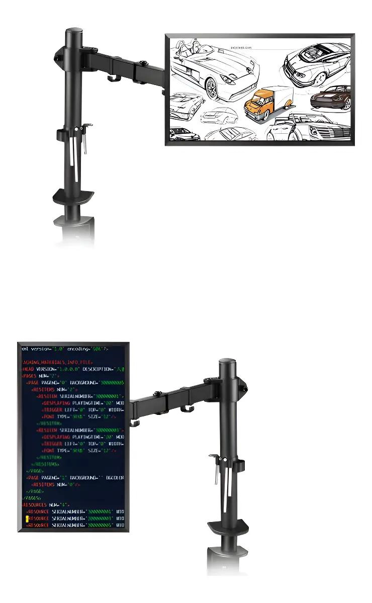 SOPORTE ARTICULADO PARA MONITOR DE 13 A 27 PULGADAS - 1
