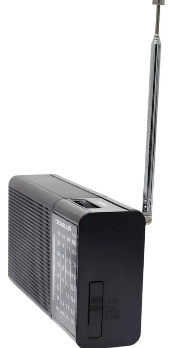 RADIO PORTATIL AM FM SW COMPACTA CON ANTENA TELESCOPICA - 1