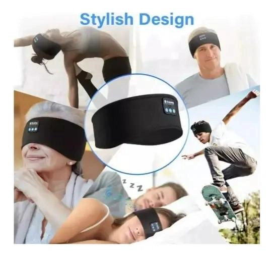 AURICULARES BLUETOOTH DIADEMA PARA DORMIR Y HACER DEPORTE - 1