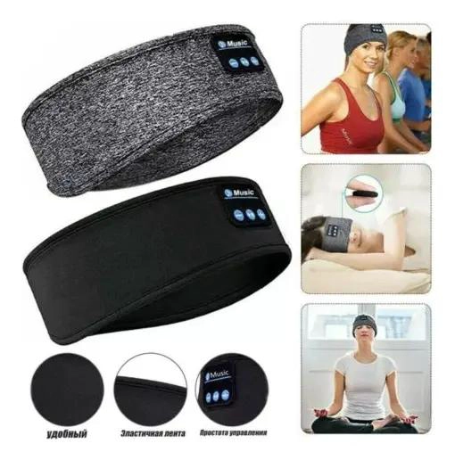 AURICULARES BLUETOOTH DIADEMA PARA DORMIR Y HACER DEPORTE - 5