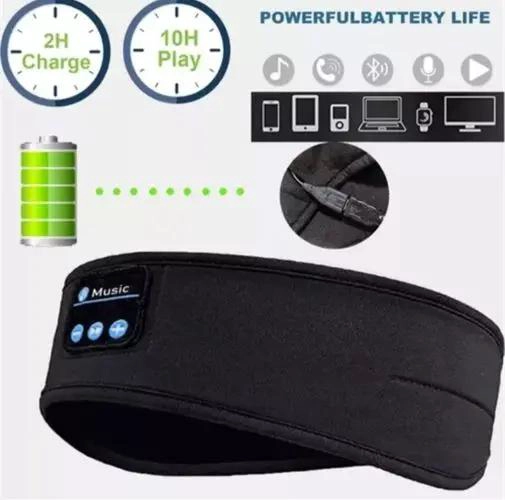 AURICULARES BLUETOOTH DIADEMA PARA DORMIR Y HACER DEPORTE - 6