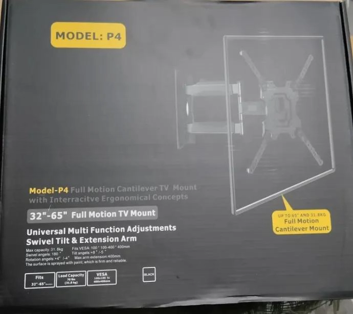 SOPORTE ARTICULADO PARA TV DE 32 A 65 PULGADAS CON INCLINACION - 6