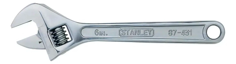 LLAVE AJUSTABLE DE 23 CM CON MANGO ANTIDESLIZANTE - 1