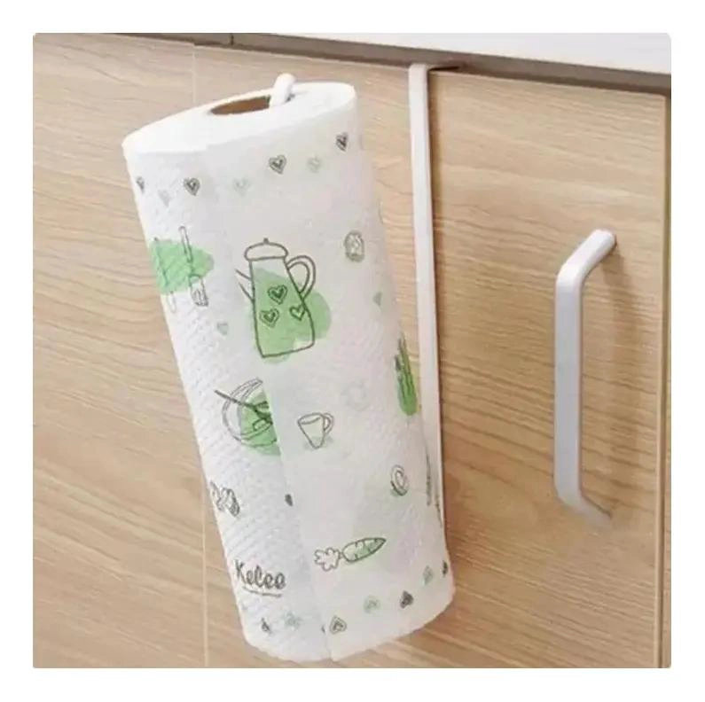 SOPORTE COLGADOR METALICO PARA TOALLAS Y PAPEL - 4