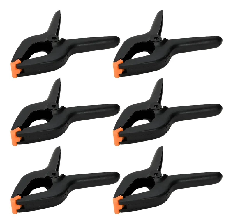 PACK 6 PRENSAS PINZAS DE RESORTE 230MM - 1
