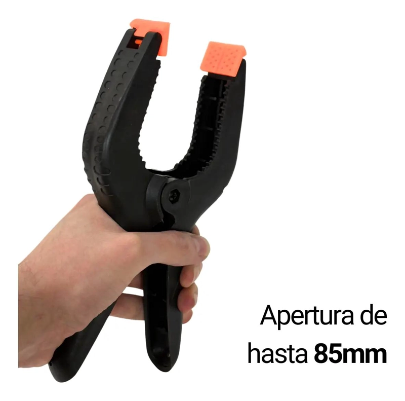 PACK 6 PRENSAS PINZAS DE RESORTE 230MM - 4
