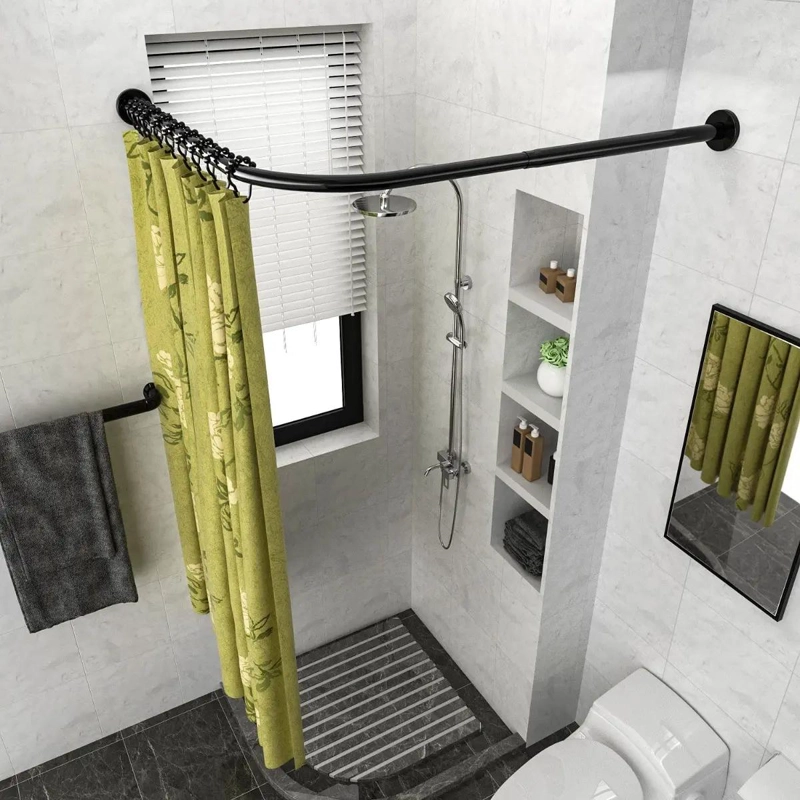 BARRA EXTENSIBLE PARA CORTINA DE DUCHA EN U 60-95 CM - 7