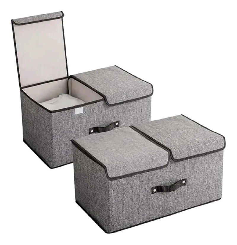 CAJA ORGANIZADORA PLEGABLE PARA ROPA Y JUGUETES - 2