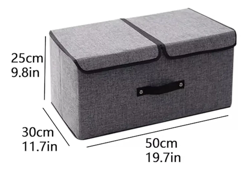 CAJA ORGANIZADORA PLEGABLE PARA ROPA Y JUGUETES - 6