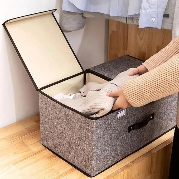 CAJA ORGANIZADORA PLEGABLE PARA ROPA Y JUGUETES - 9