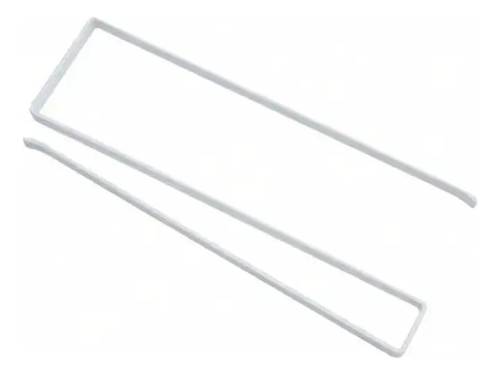 SOPORTE COLGADOR METALICO PARA TOALLAS Y PAPEL HIGIE NICO - 2