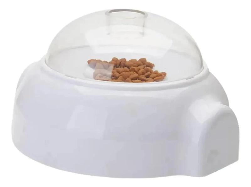 DISPENSADOR AUTOMATICO DE COMIDA Y JUGUETE PARA MASCOTAS - 1